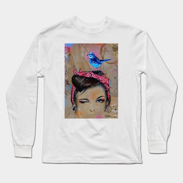 Dream sequence Long Sleeve T-Shirt by Loui Jover 